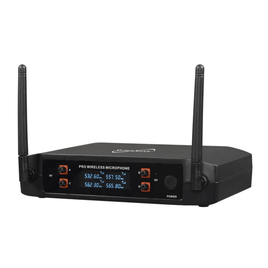 Supersonic 4 Channel 2.4G Wireless Microphone System